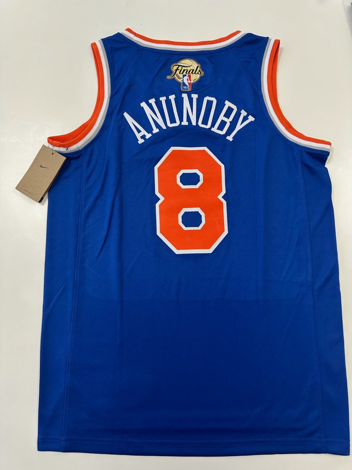 OG Anunoby New York Knicks NBA Finals Icon Edition Size XL Jersey