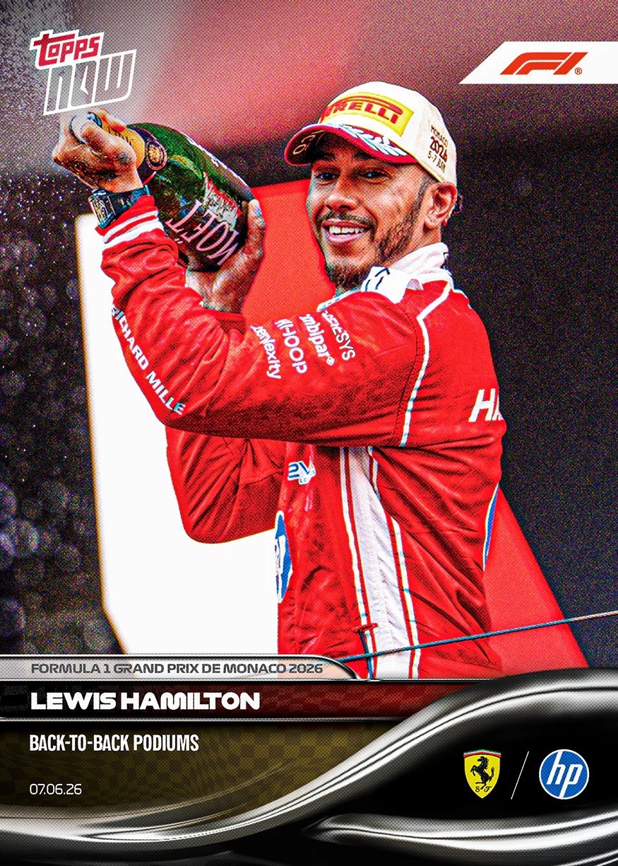 *PRE SALE* Lewis Hamilton – 2026 Formula 1® Topps NOW® – Card 34
