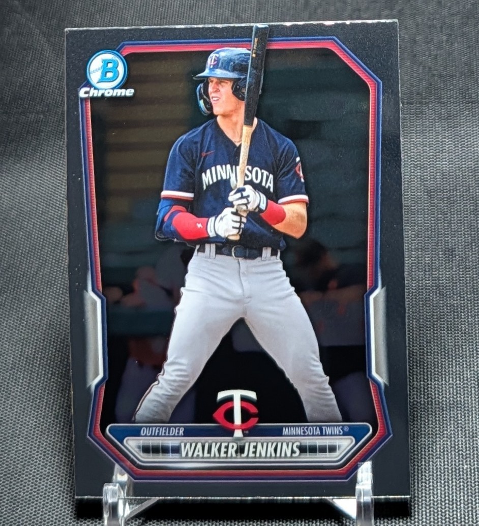 Walker Jenkins Chrome Prospect Rookie RC 2026 Bowman Card BCP-98 Minnesota Twins
