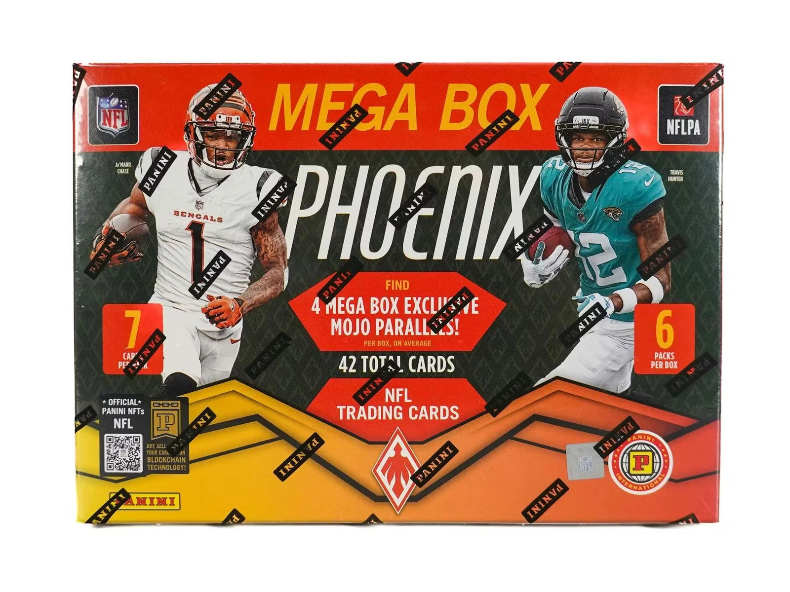 2025 Panini Phoenix Football Factory Sealed International Hobby Mega Box