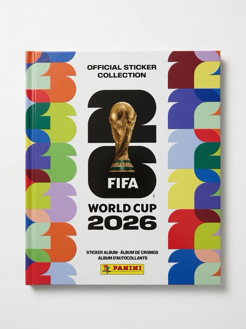 Hard Cover Album- FIFA World Cup 2026 Official Panini Sticker Collection Book
