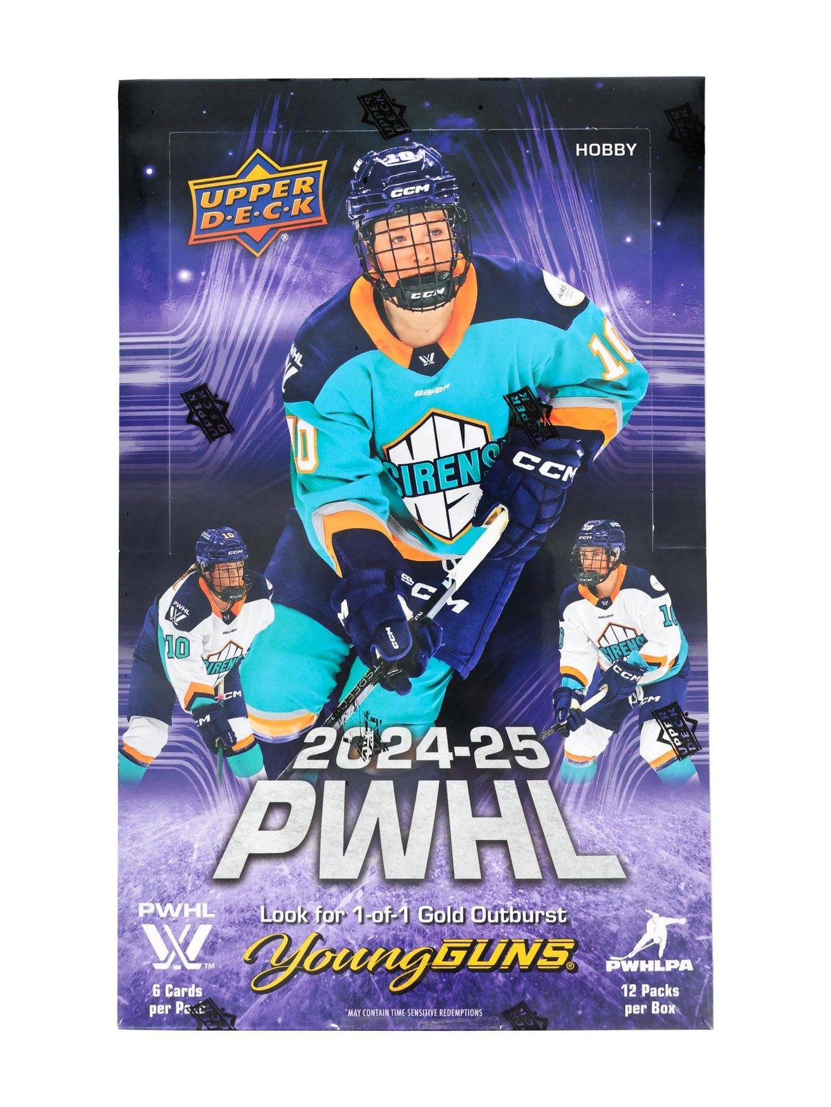 2024/25 UPPER DECK PWHL HOCKEY HOBBY BOX (PRESELL)