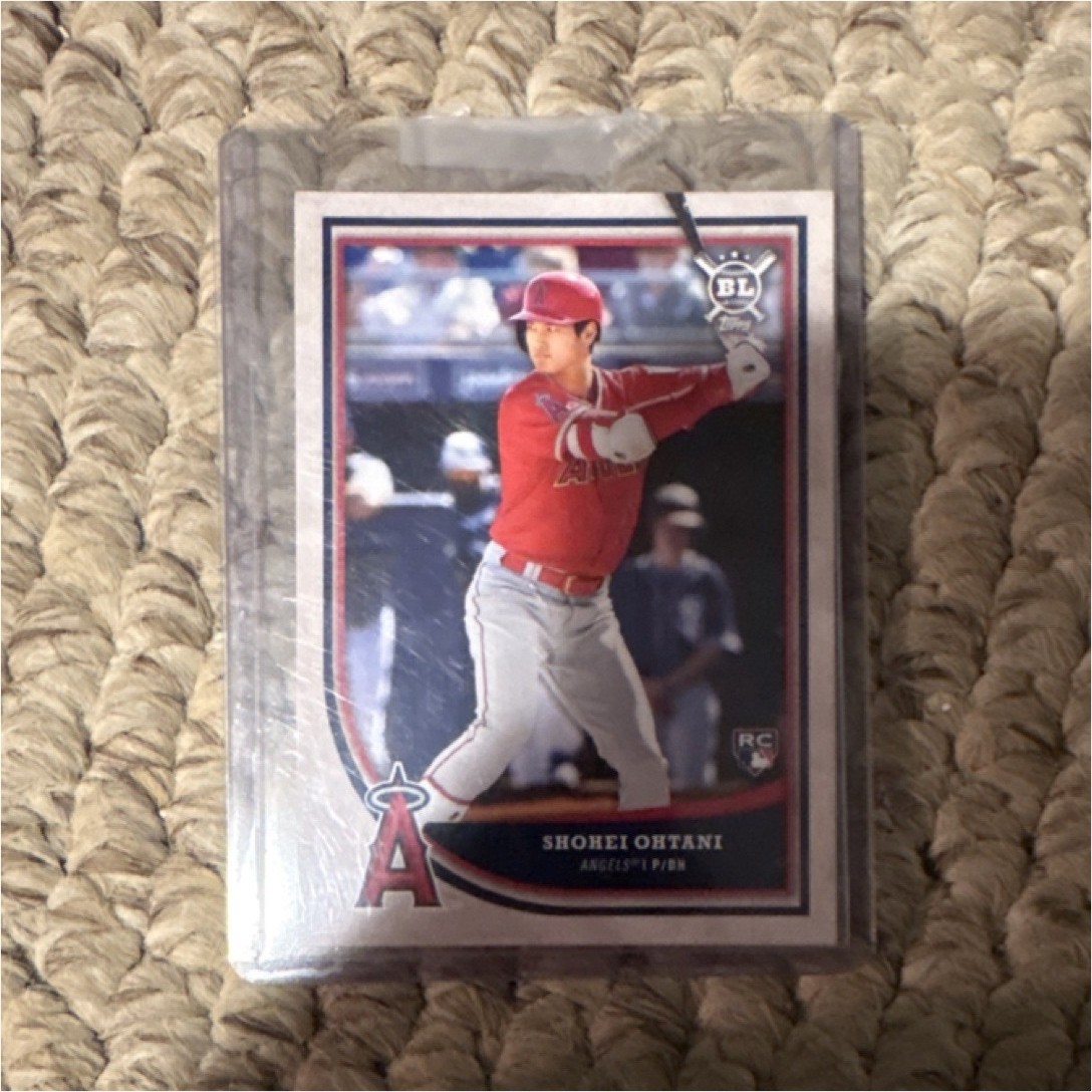 Topps 2018 Big League Rookie Shohei Ohtani #141 Los Angeles Angels Baseball Card