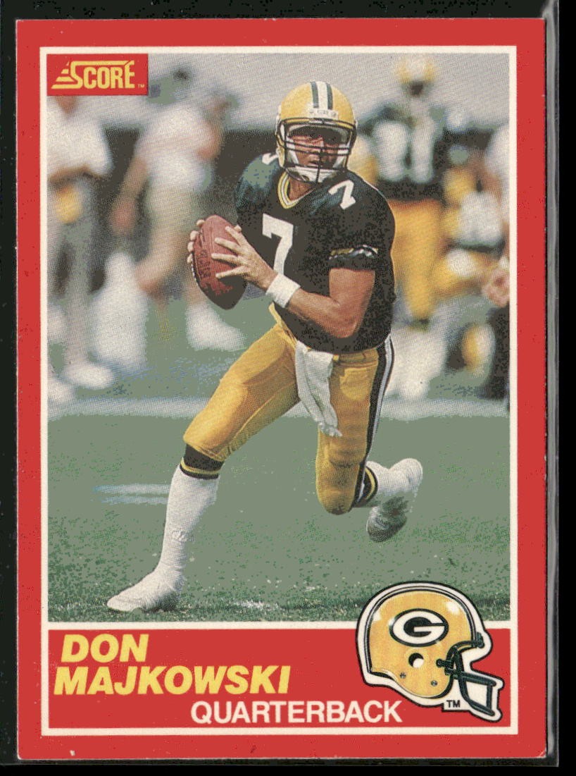 1989 Score Don Majkowski RC #170 Green Bay Packers
