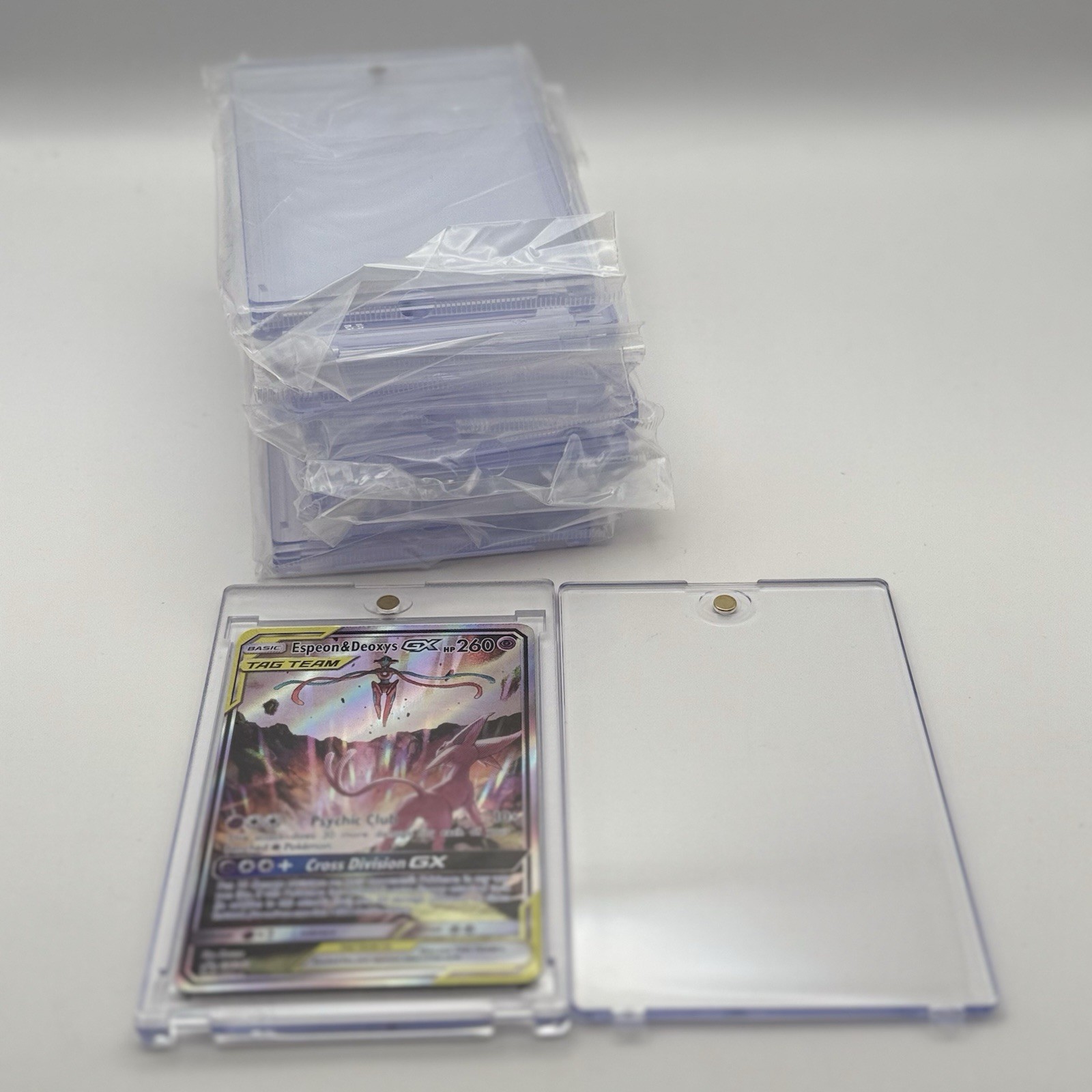 One-Touch Magnetic 55pt Trading Card Holder Sports Card Holder