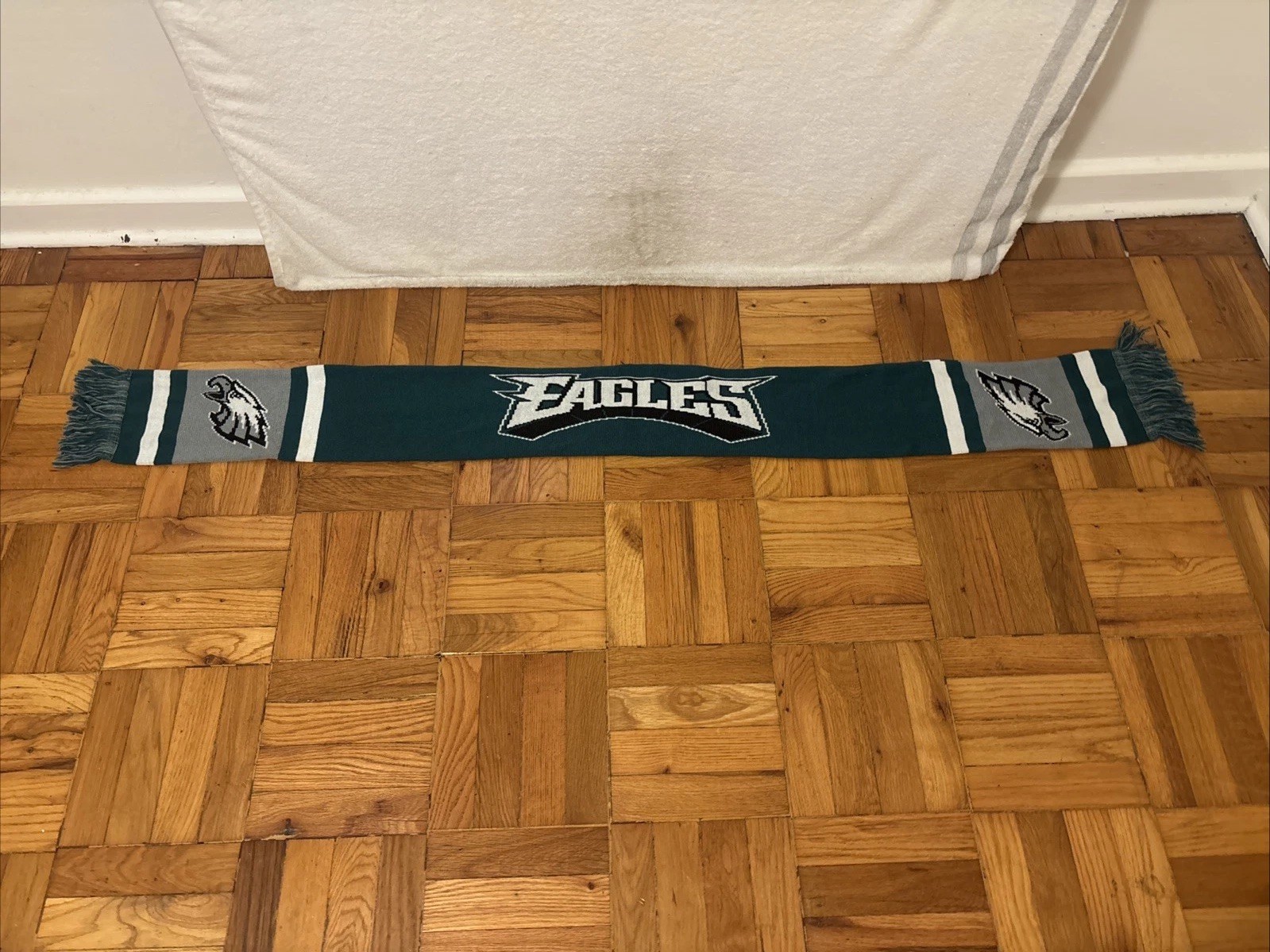 PHILADELPHIA EAGLES Winter Scarf 100% Polyester 68″ NFL 🏈 FREE SHIP