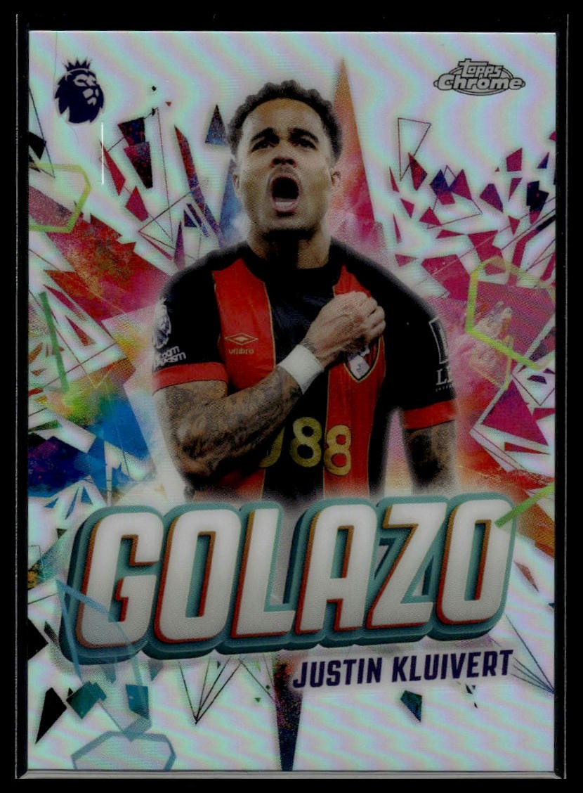 2025-26 Topps Chrome Premier League #GZ-1 Justin Kluivert Golazo