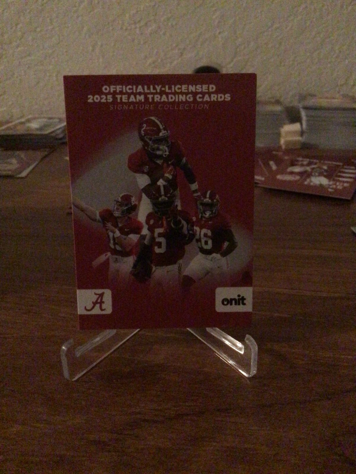 2025 ONIT ATHLETE Alabama Crimson Tide Football (Pick A Card)