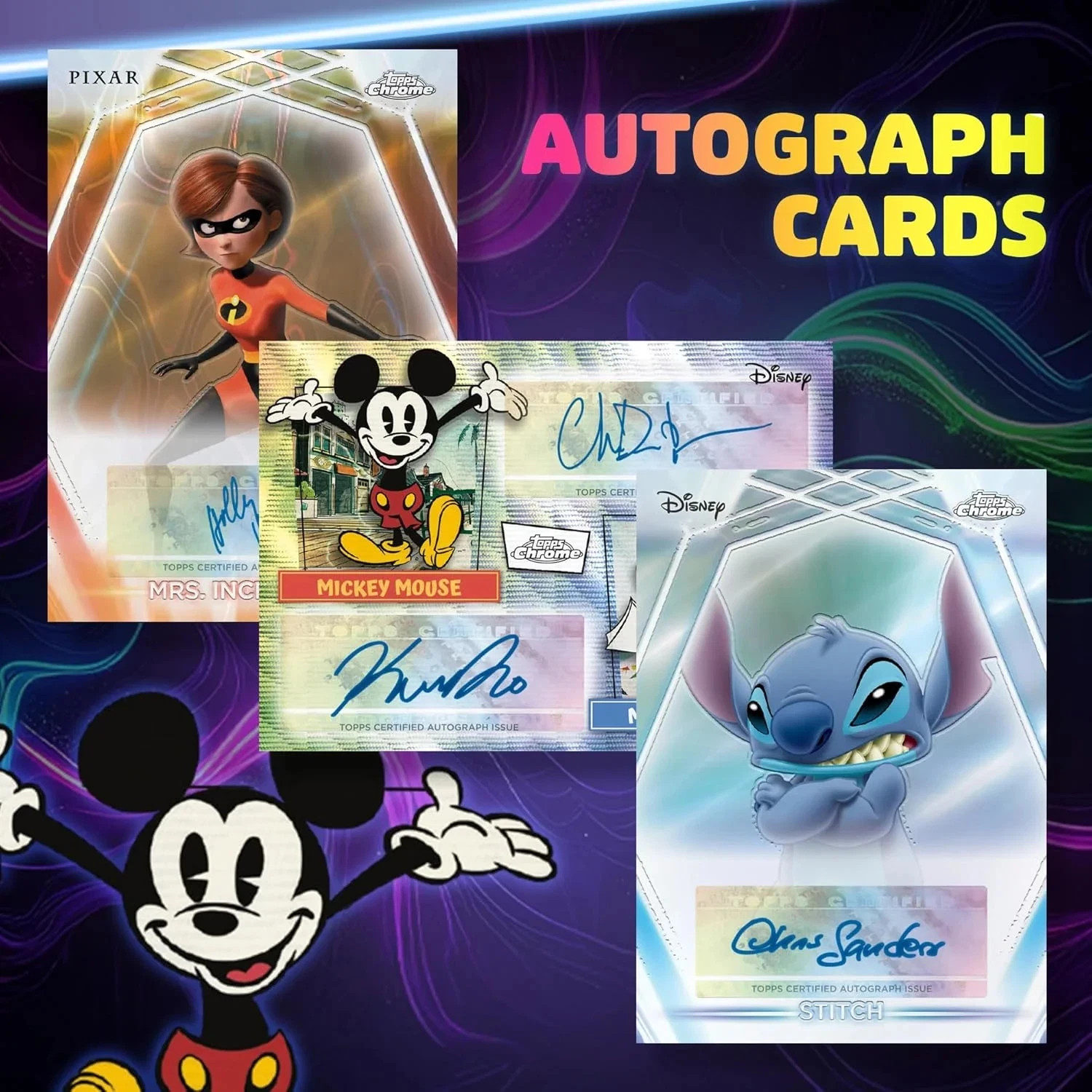 2026 Topps Disney Neon – Blaster Box (35 Cards)