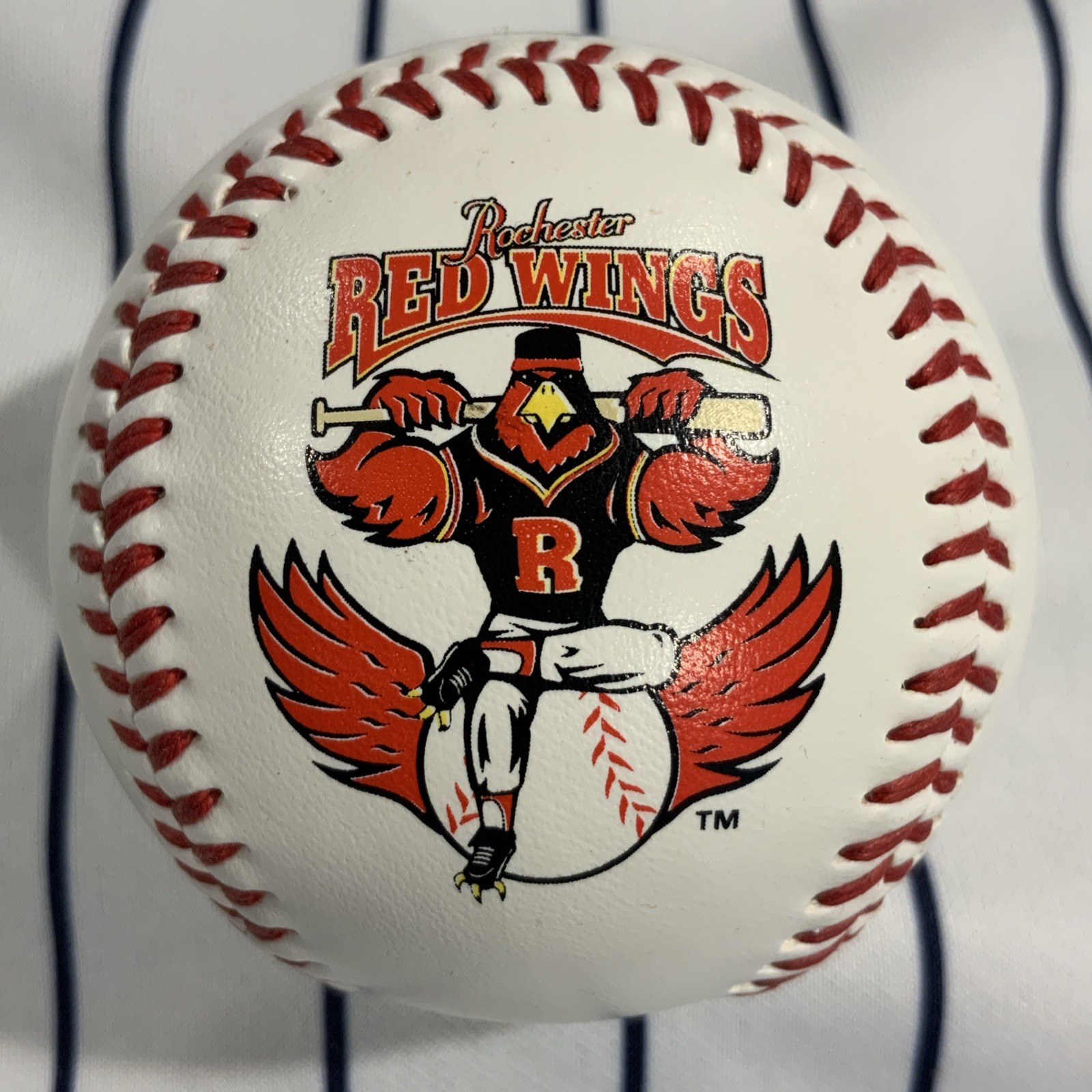 Rochester Red Wings SGA Unknown Signature Souvenir Collectible Baseball Ball
