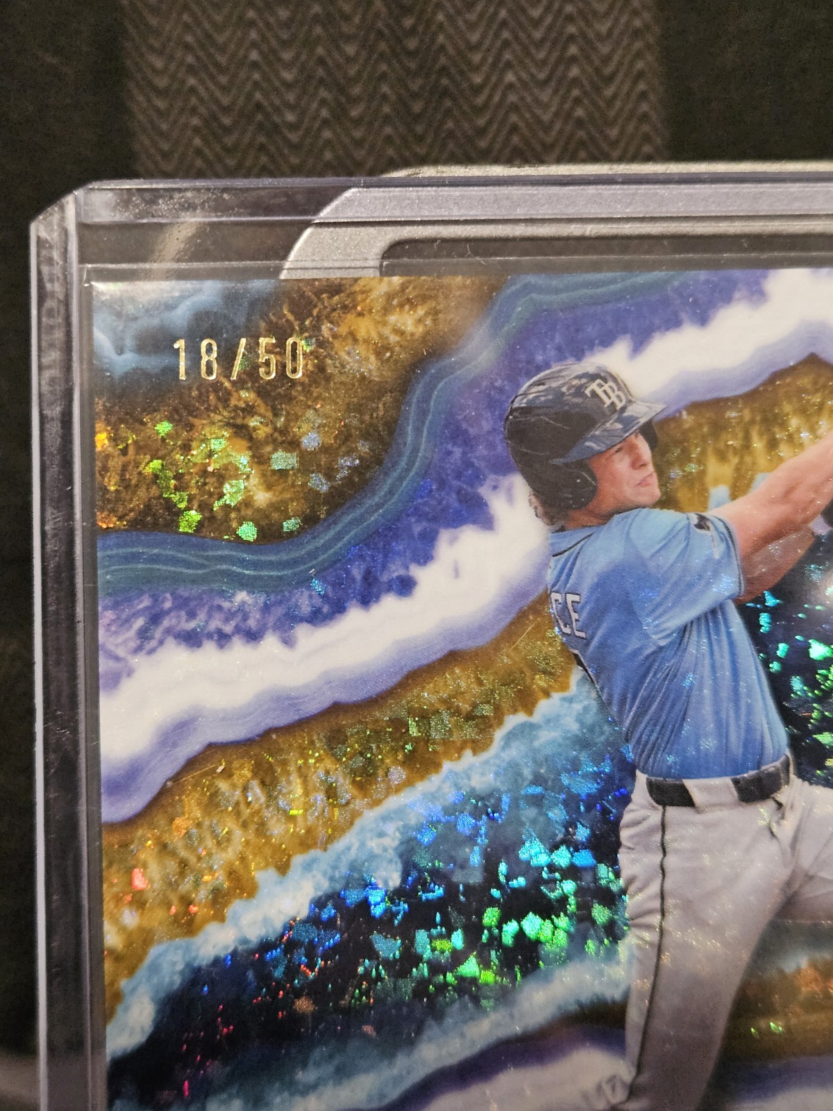 2026 Bowman Chrome Prospects Daniel Pierce Crystallized Gold /50 BWC-10 TB Rays