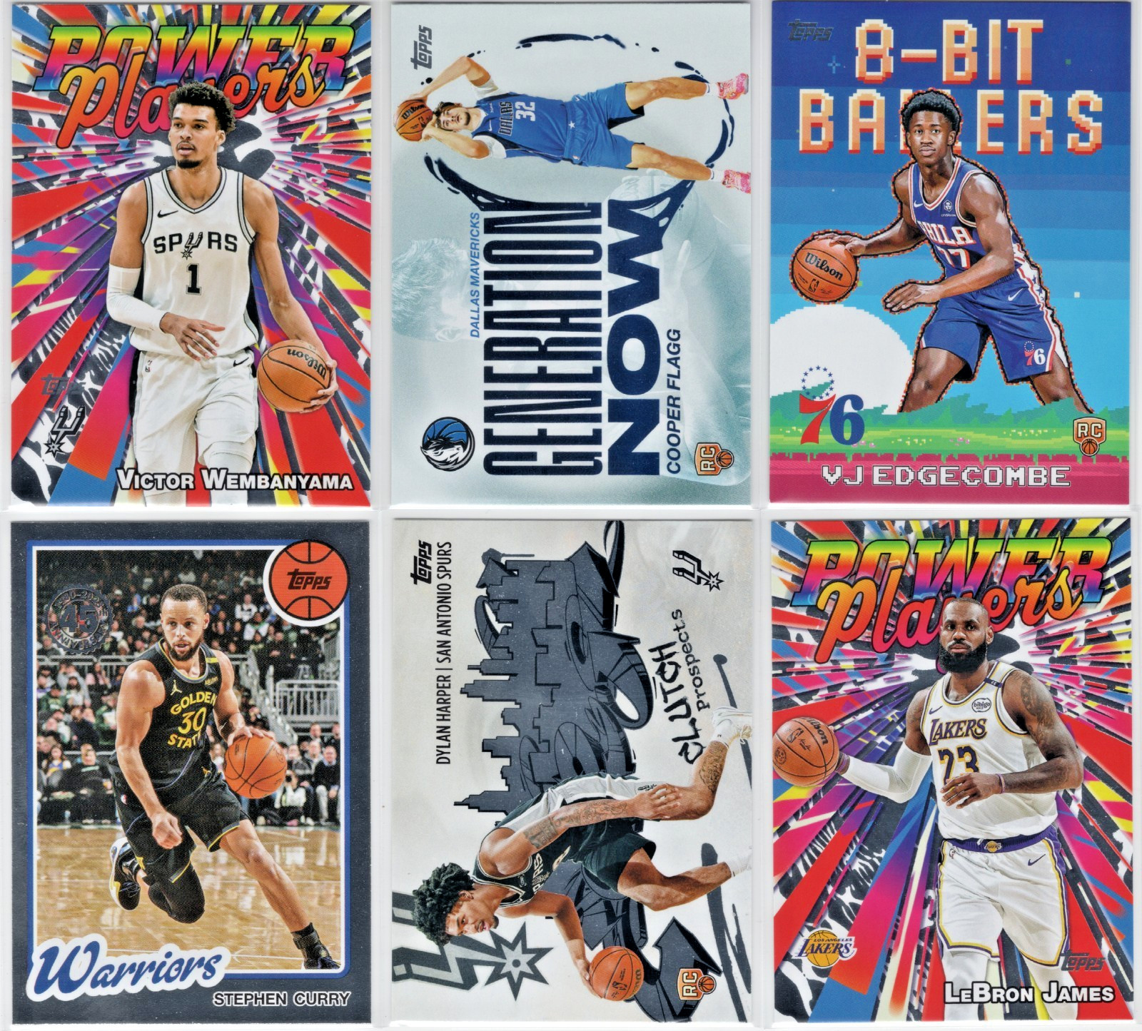 2025-26 Topps NBA Inserts -You Pick- **Buy More, Save More**