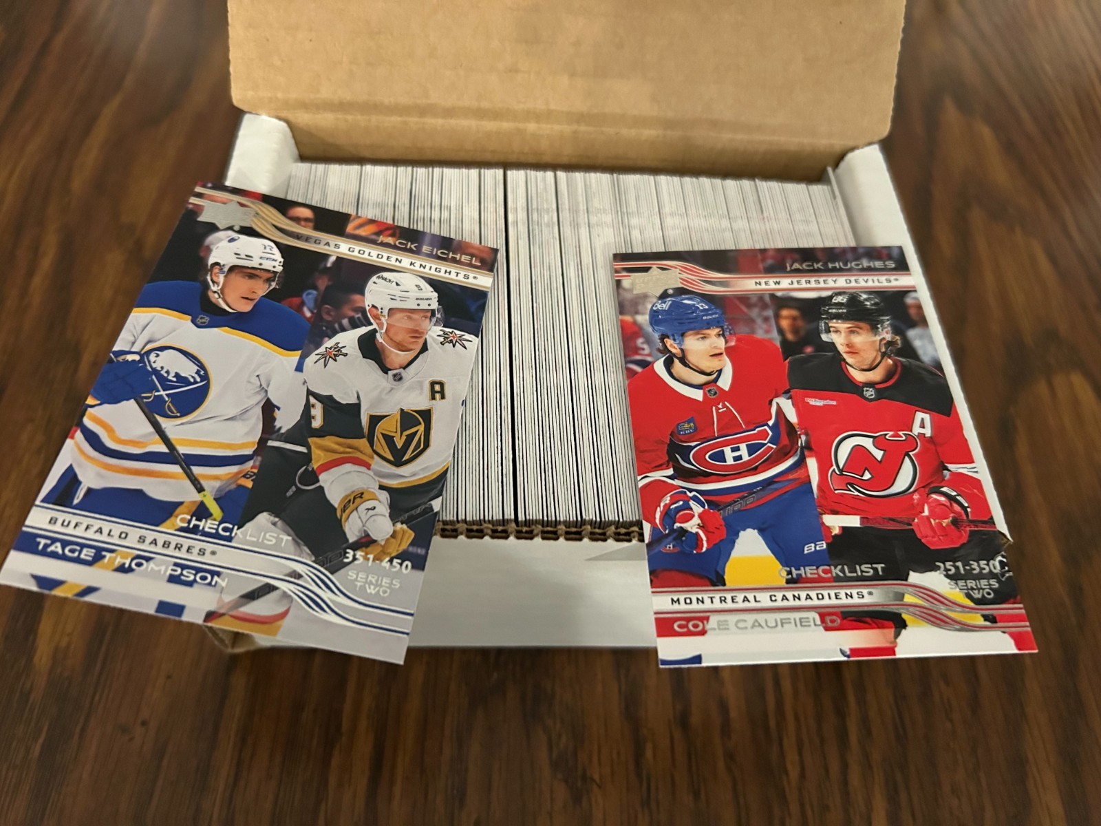 2025-26 UPPER DECK SERIES 2 BASE SINGLES – CARDS #’s 251-450 – YOU PICK
