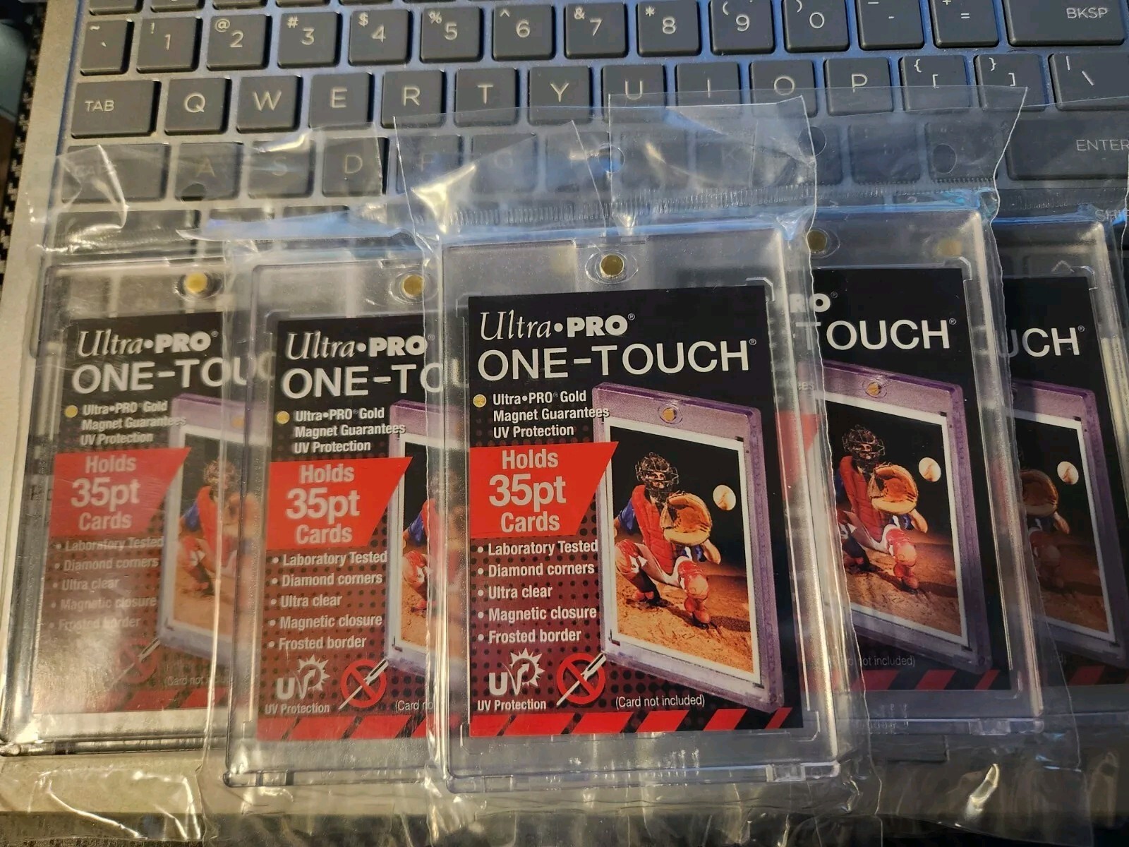 Ultra Pro One-Touch Magnetic Card Holder 35pt Point – Lot of 6