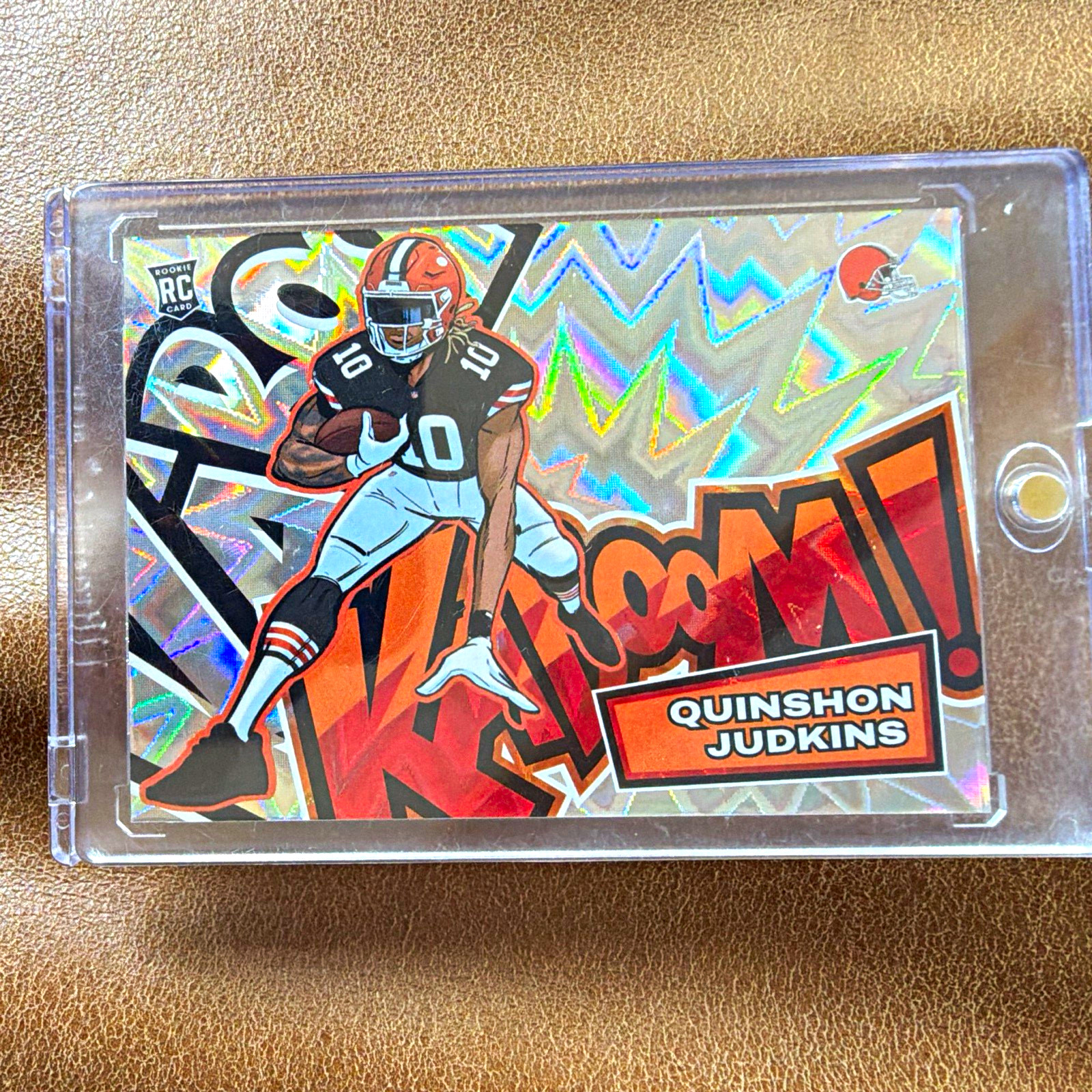 Panini Absolute 2025 Quinshon Judkins Kaboom! Horizontal Rookie Browns #30