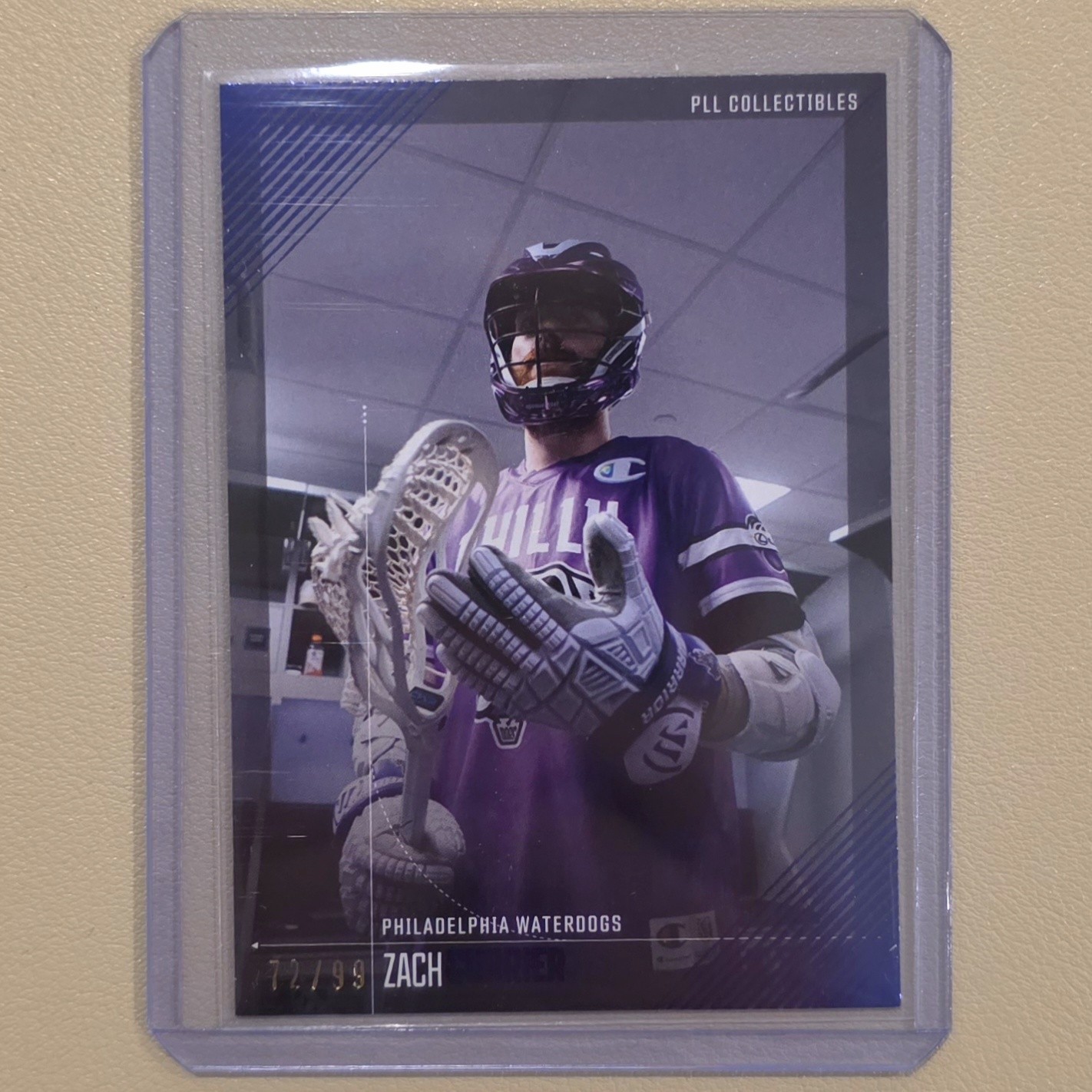 2026 PLL Fieldside II Zach Currier Blue Parallel /99
