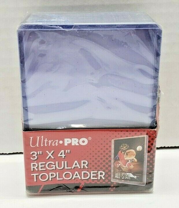 Ultra PRO 3″ x 4″ Regular Top Loaders – 25 Pack – Clear 35 Pt Fit Standard Cards