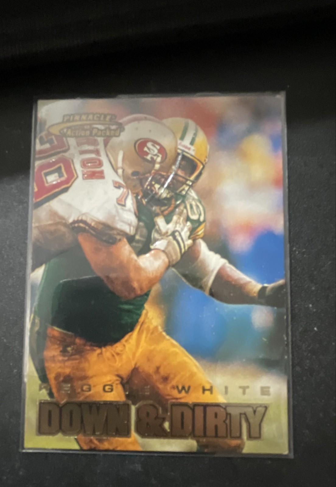 1997 Pinnacle Action Packed – Reggie White #120