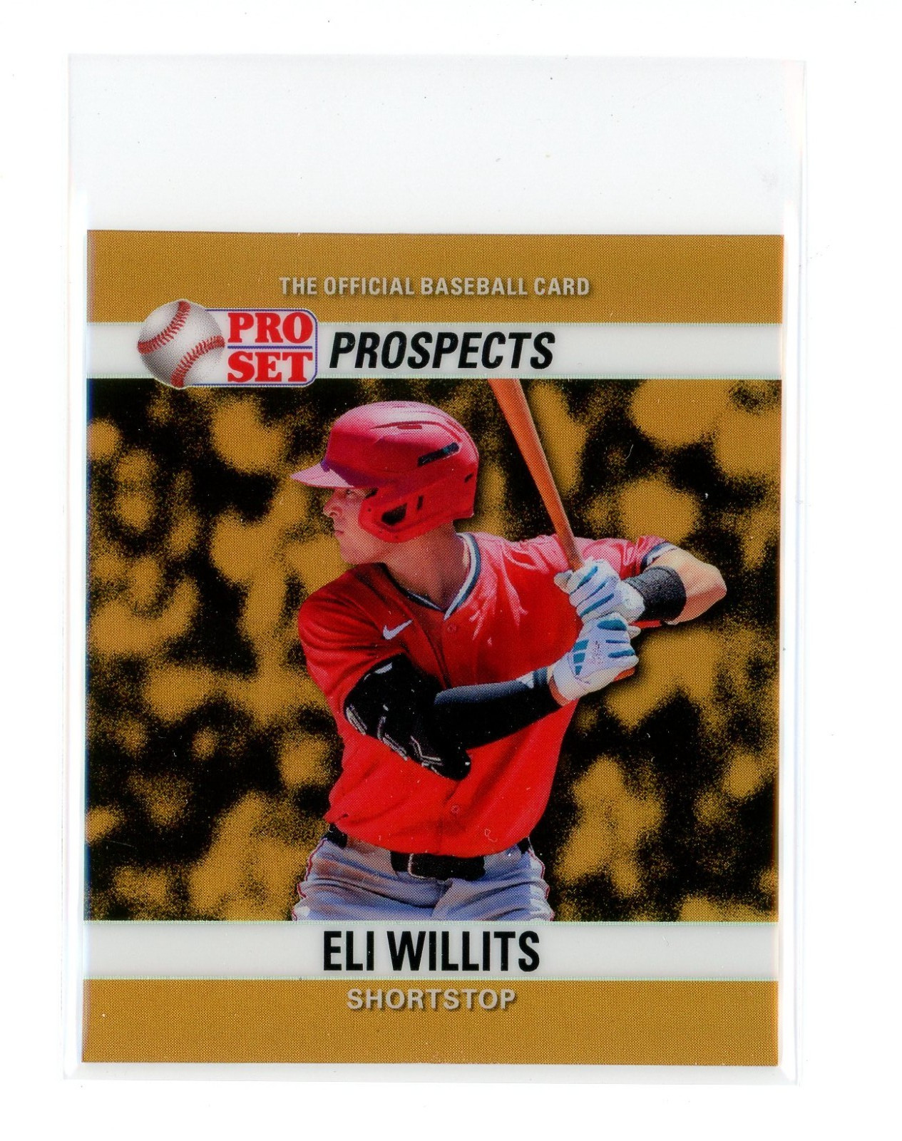 2026 Leaf Pro Set Metal Eli Willits Prismatic Gold Mini – 1/1