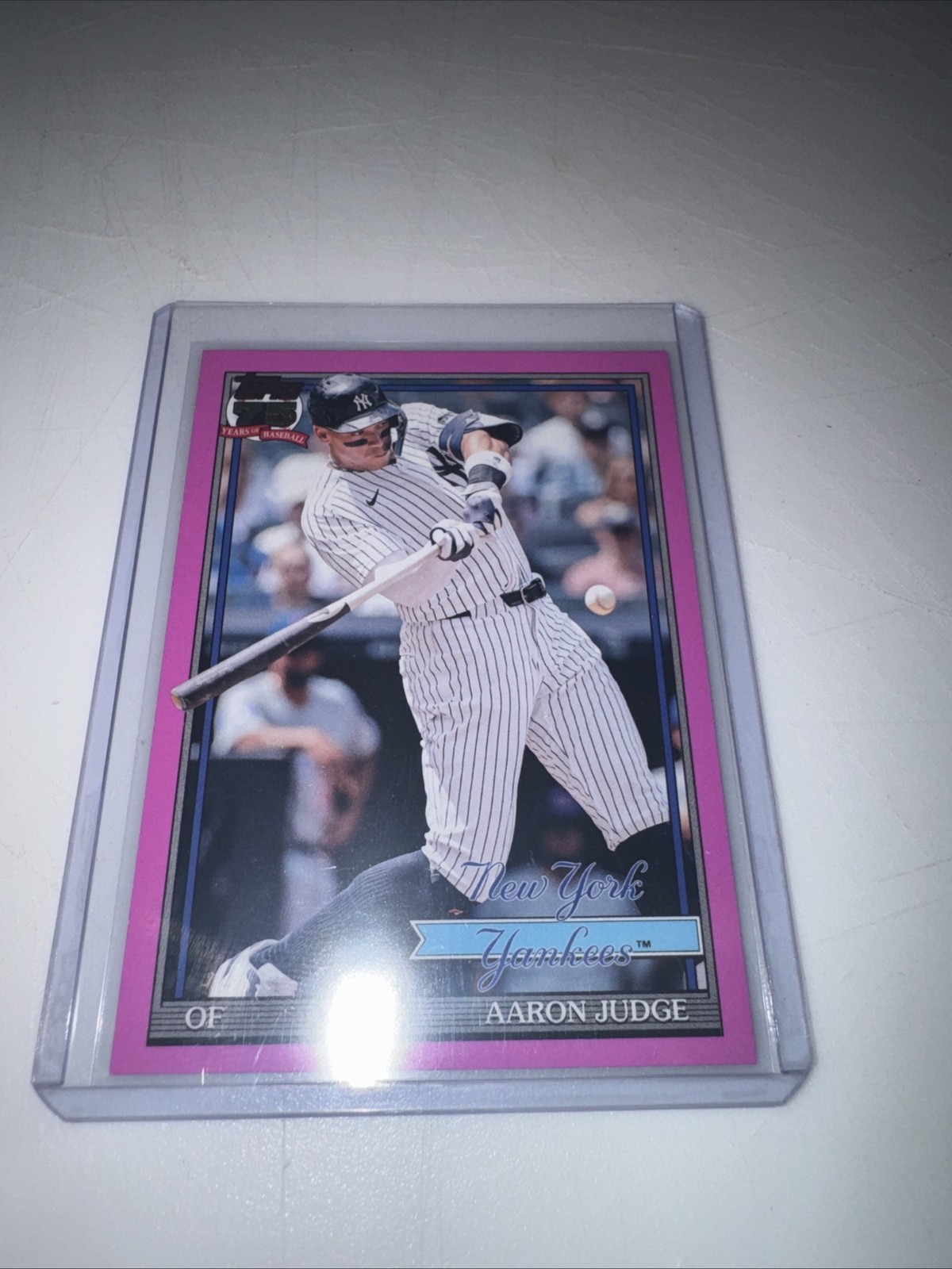 2026 Topps 1991 Throwback Aaron Judge Purple Parallel # T91-34