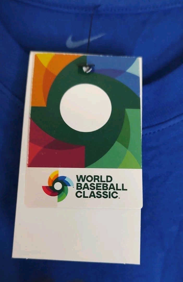 NWT Vinnie Pasquantino #9 Italy Baseball Team 2026 WBC T-shirt Men’s Size Small