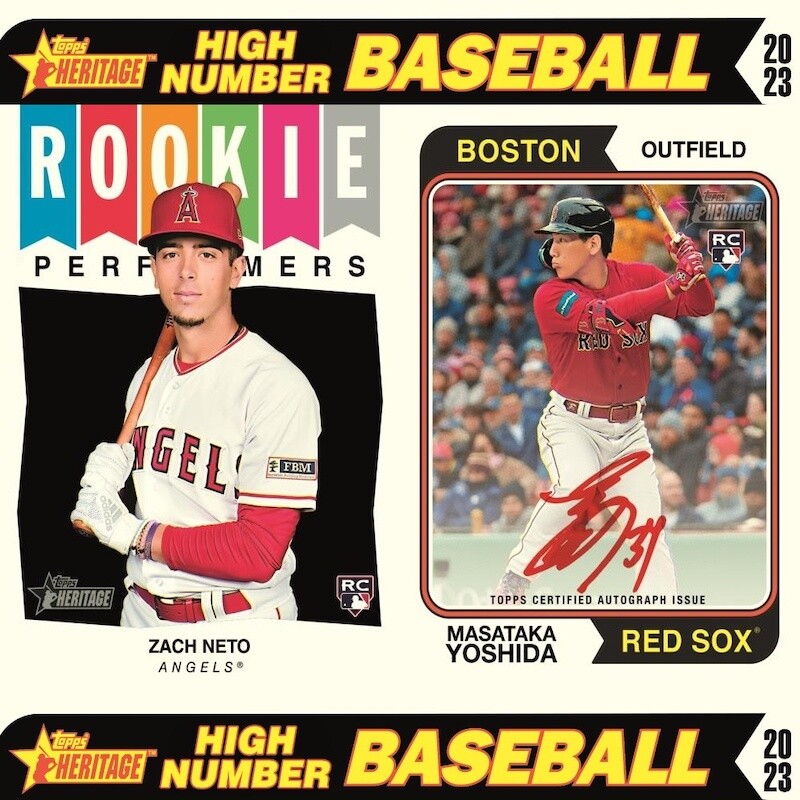 2023 Topps Heritage High Number (#501-700) – You Choose (M)