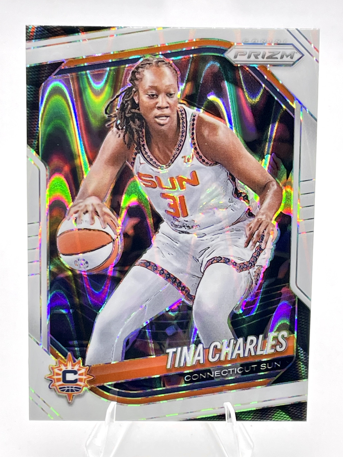 2025 Panini WNBA Prizm White Seismic Prizm – You Pick – Parallel Singles