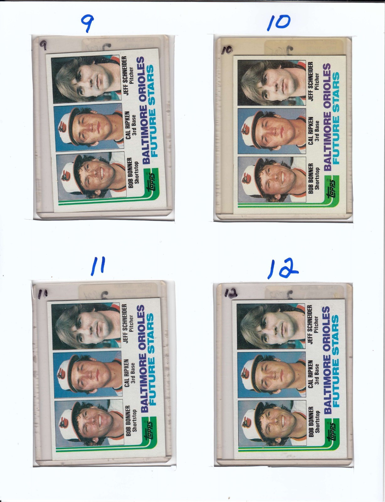 CAL RIPKEN ROOKIIE MINT 1982 TOPPS #21 your choice