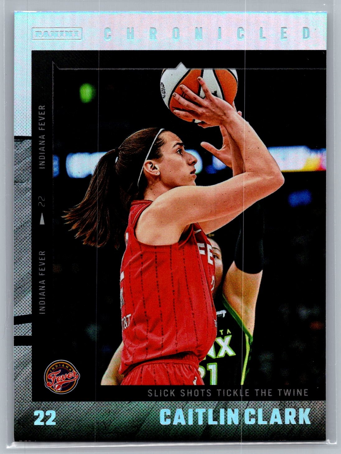 2025 Panini Chronicled Slick Shots CAITLIN CLARK #45 Indiana Fever Holo