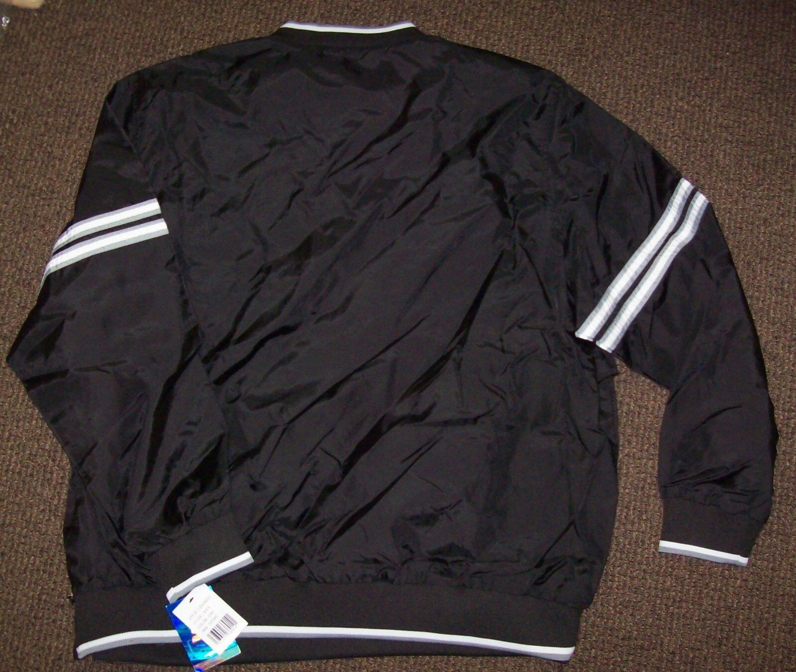 SAN ANTONIO SPURS NBA Starter PULL OVER Sping/Summer BLACK M L XL