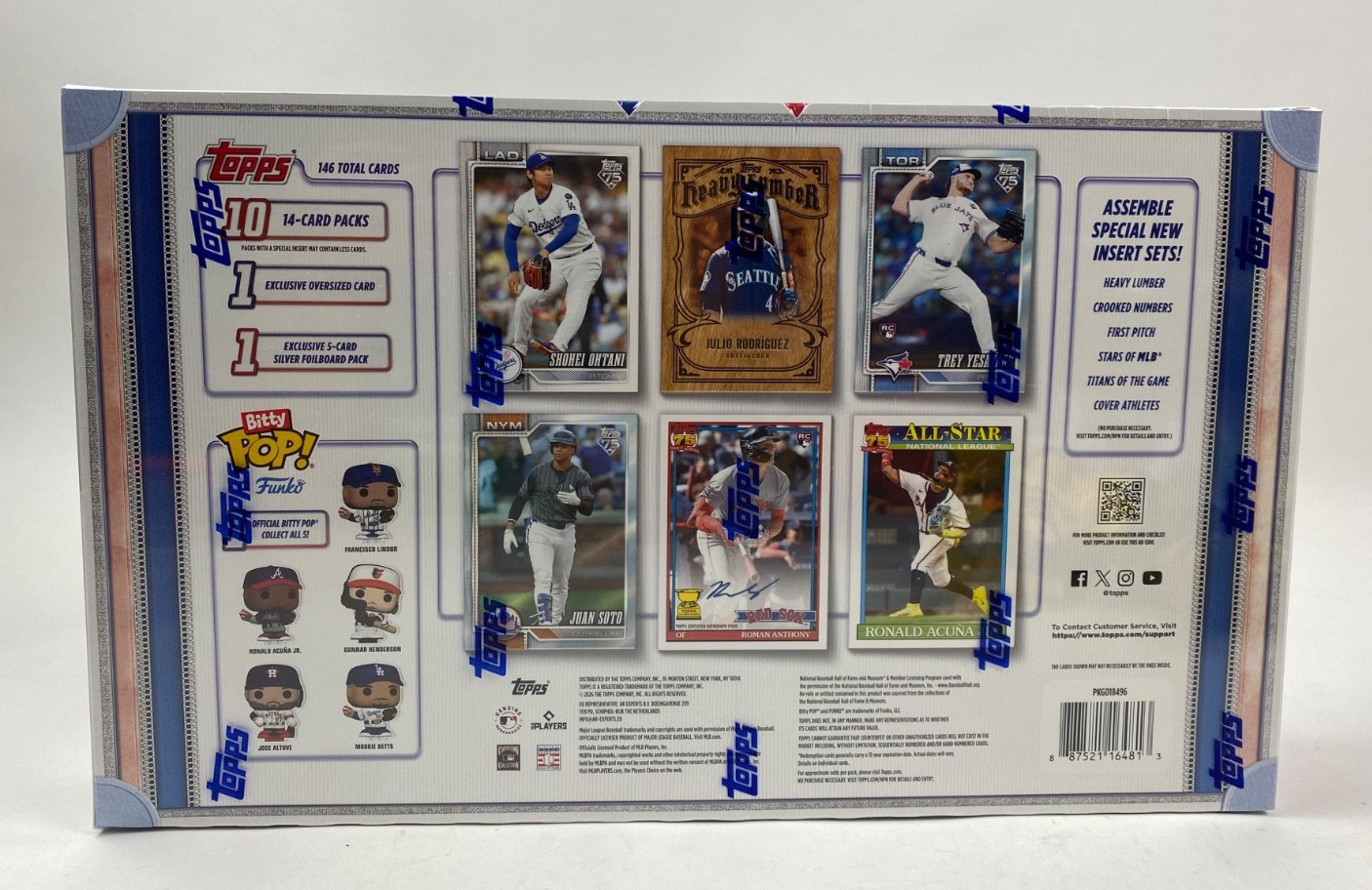 Topps 2026 Topps 75 Series 2 Super Box MLB Baseball Cards 150ct
