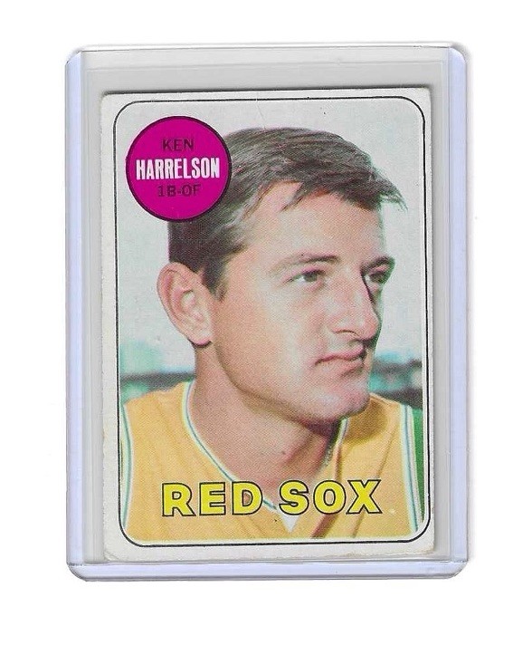 1969 Topps Ken Harrelson #240 LOW GRADE