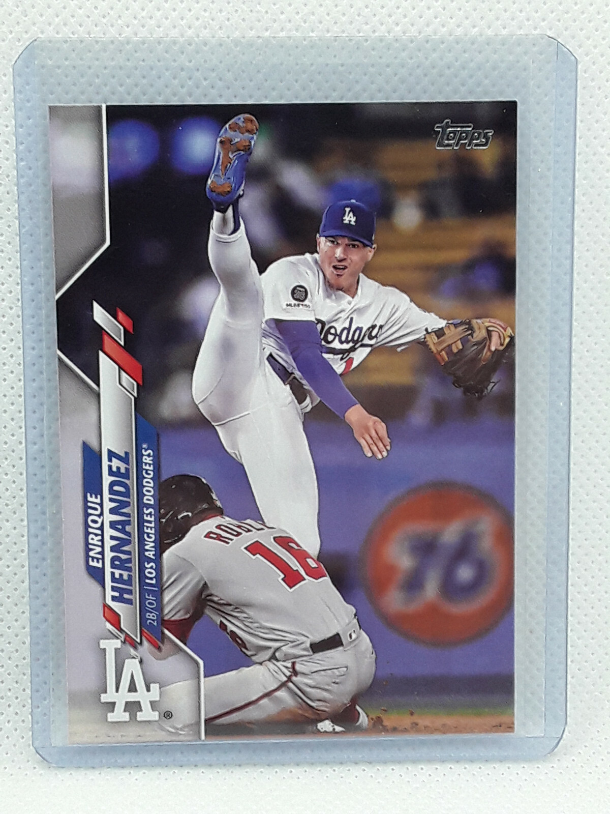 Enrique Hernandez 2020 Topps Series One Baseball – #135 – Los Angeles Dodgers