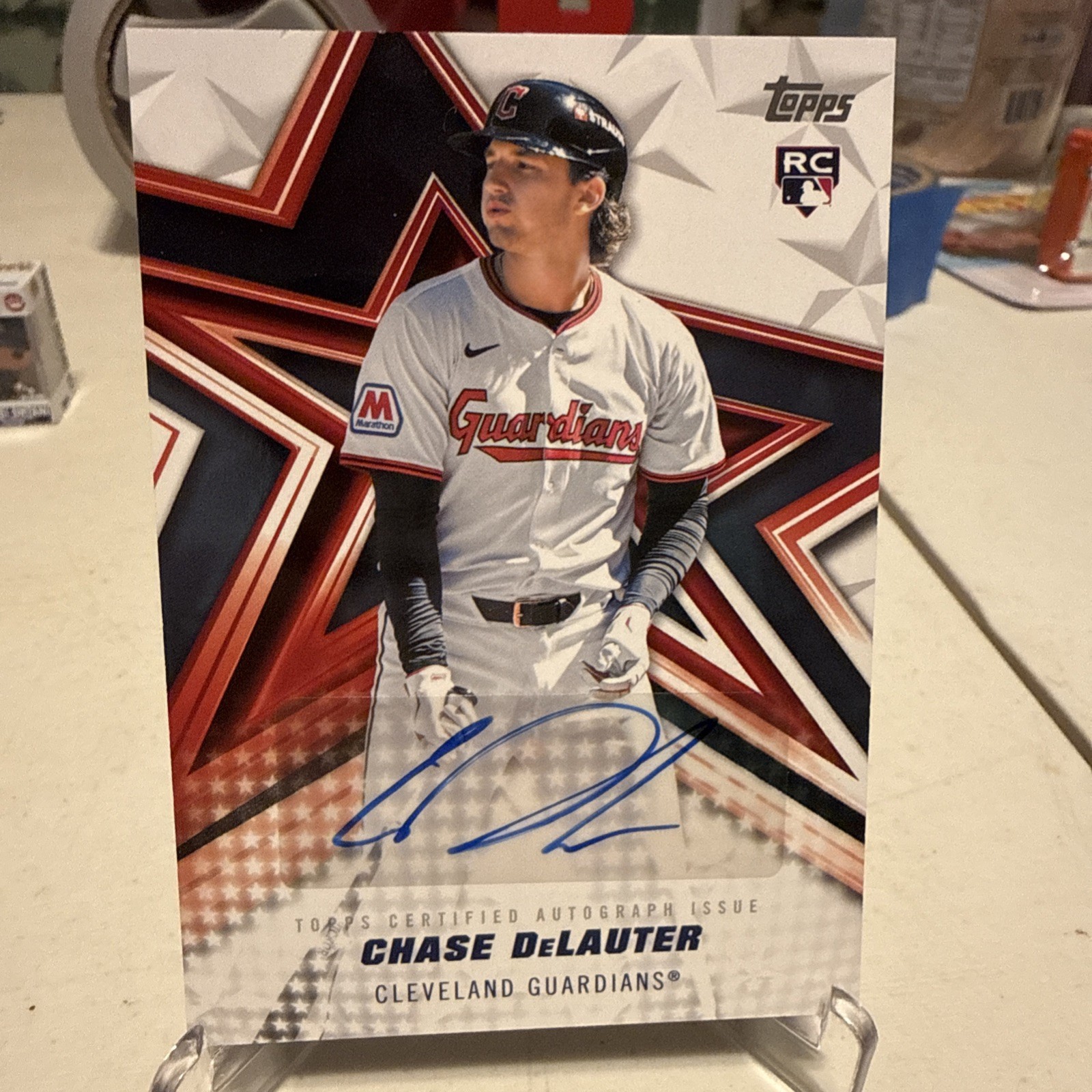 2026 Topps Series 2 #BSA2-CD Chase DeLauter Baseball Stars Autographs