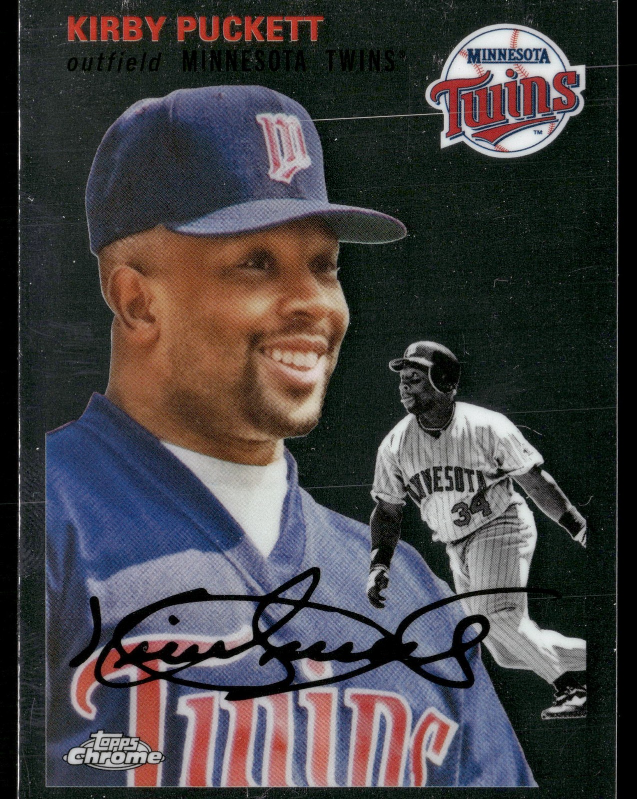 2023 Topps Chrome Platinum Anniversary #422 Kirby Puckett