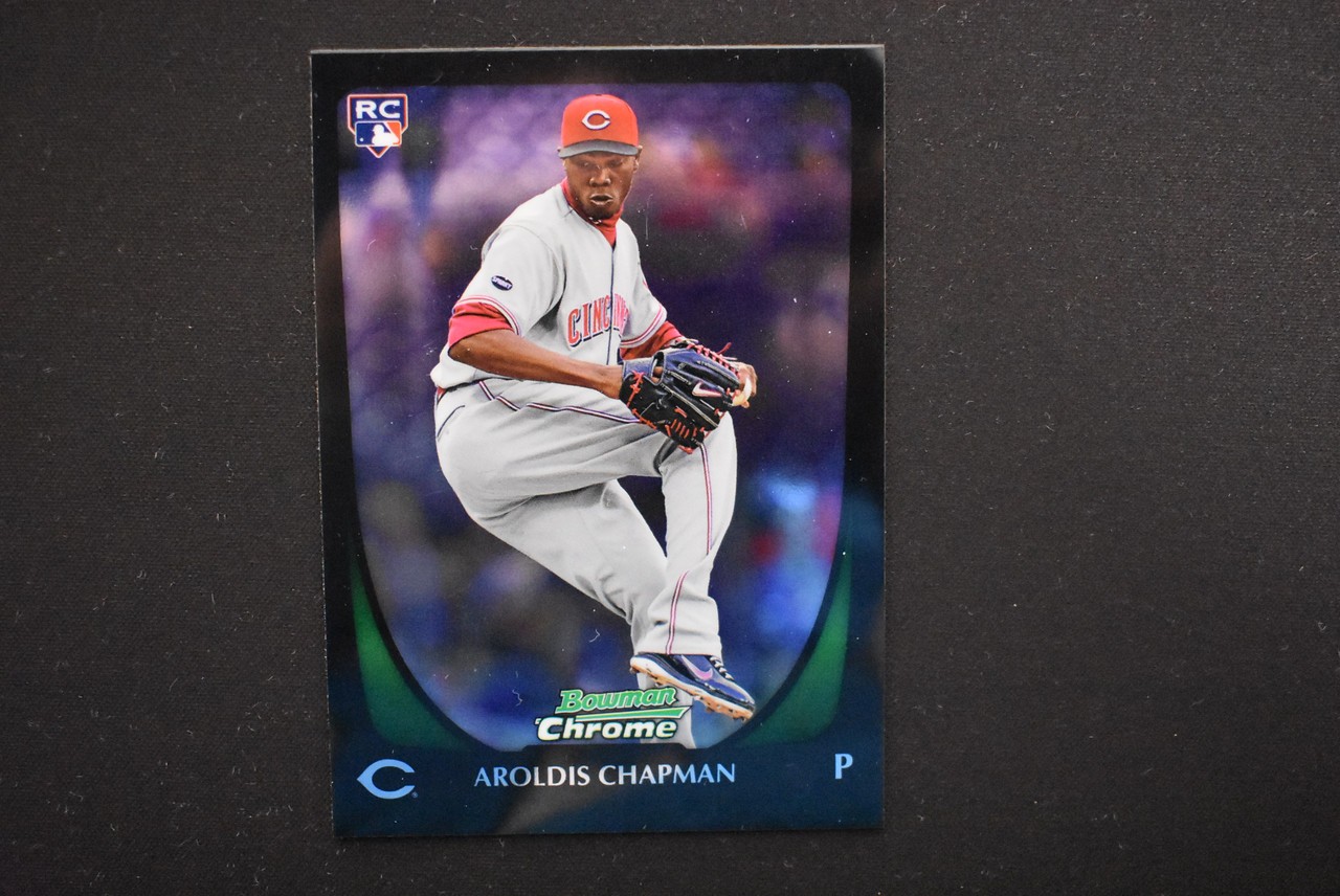 Aroldis Chapman 2011 Bowman Chrome Rookie RC #177 Cincinnati Reds
