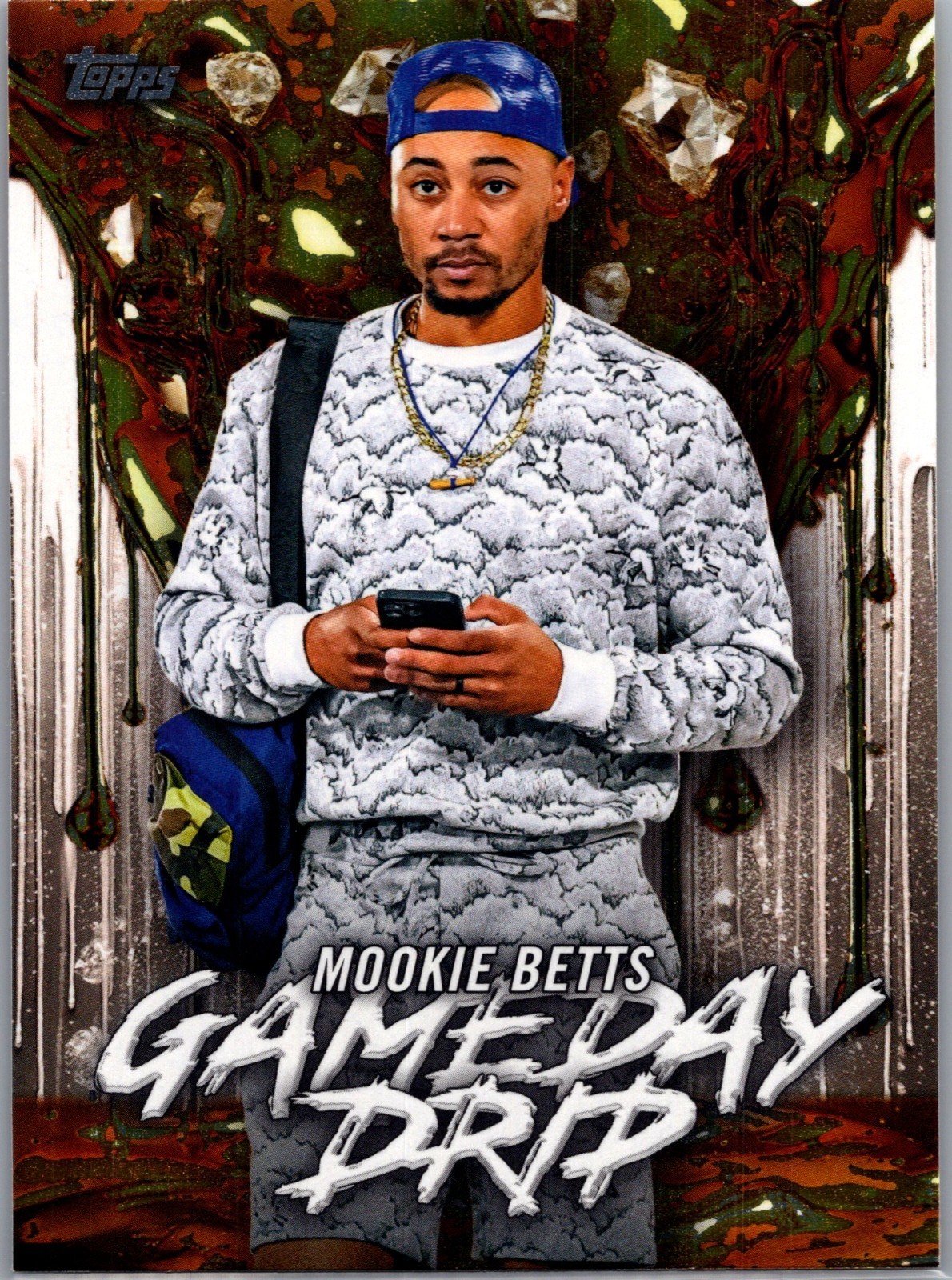 2026 Topps Series 1 Mookie Betts Celebration Gameday Drip #GD-16