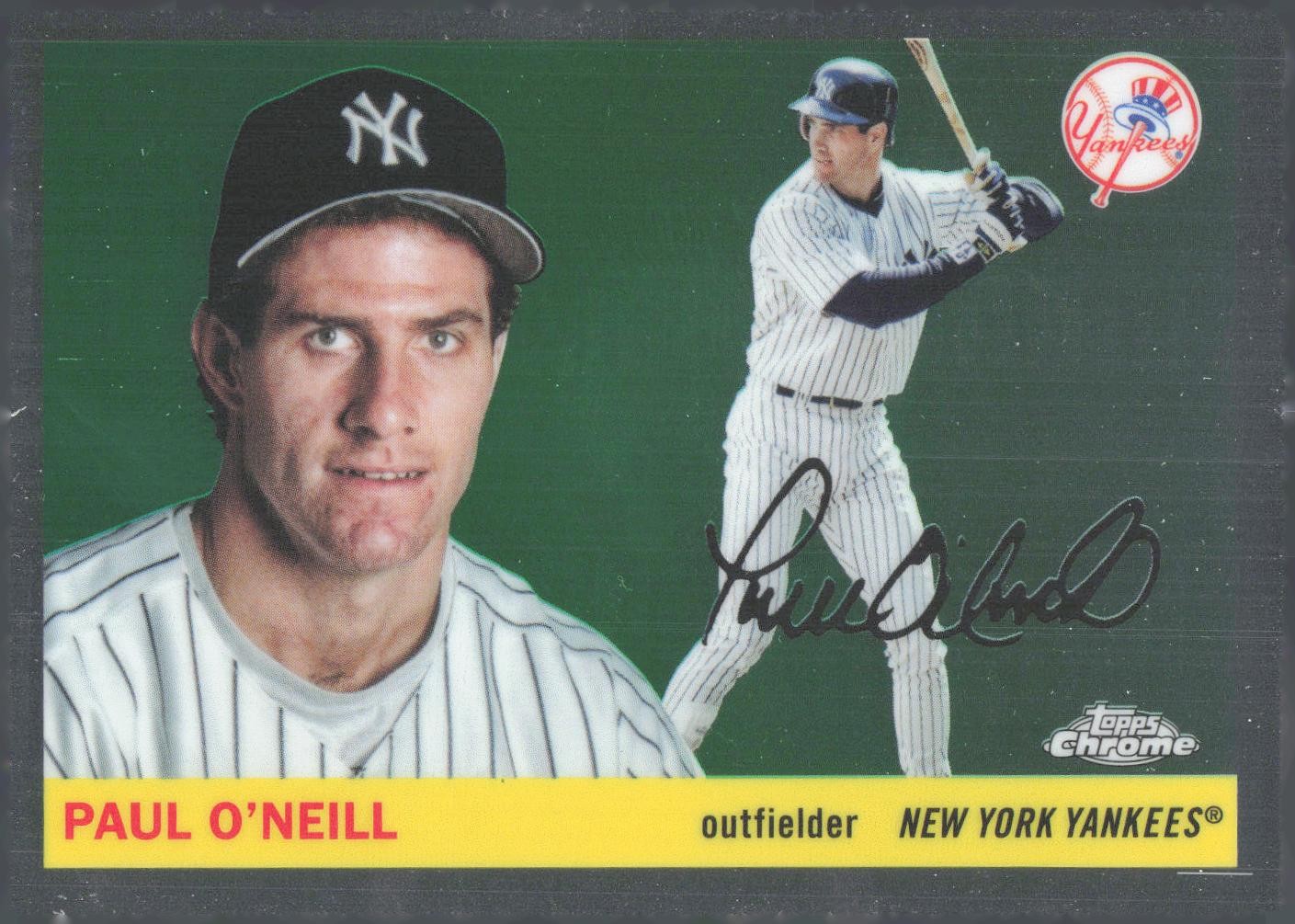 2025 Topps Chrome Platinum #316 – Paul O’Neill New York Yankees