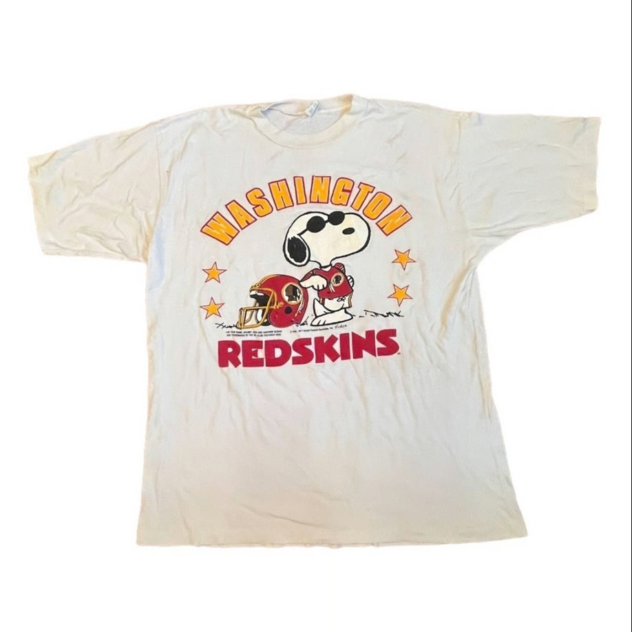 Vintage Washington Redskins Sn0opy Themed T-shirt AN64988