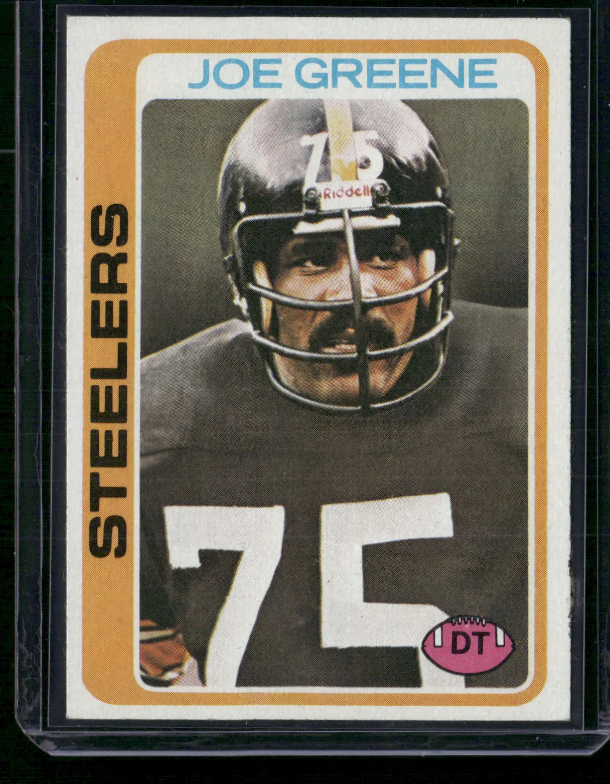 1978 Topps JOE GREENE #295 Rough Edge Cut (EX)