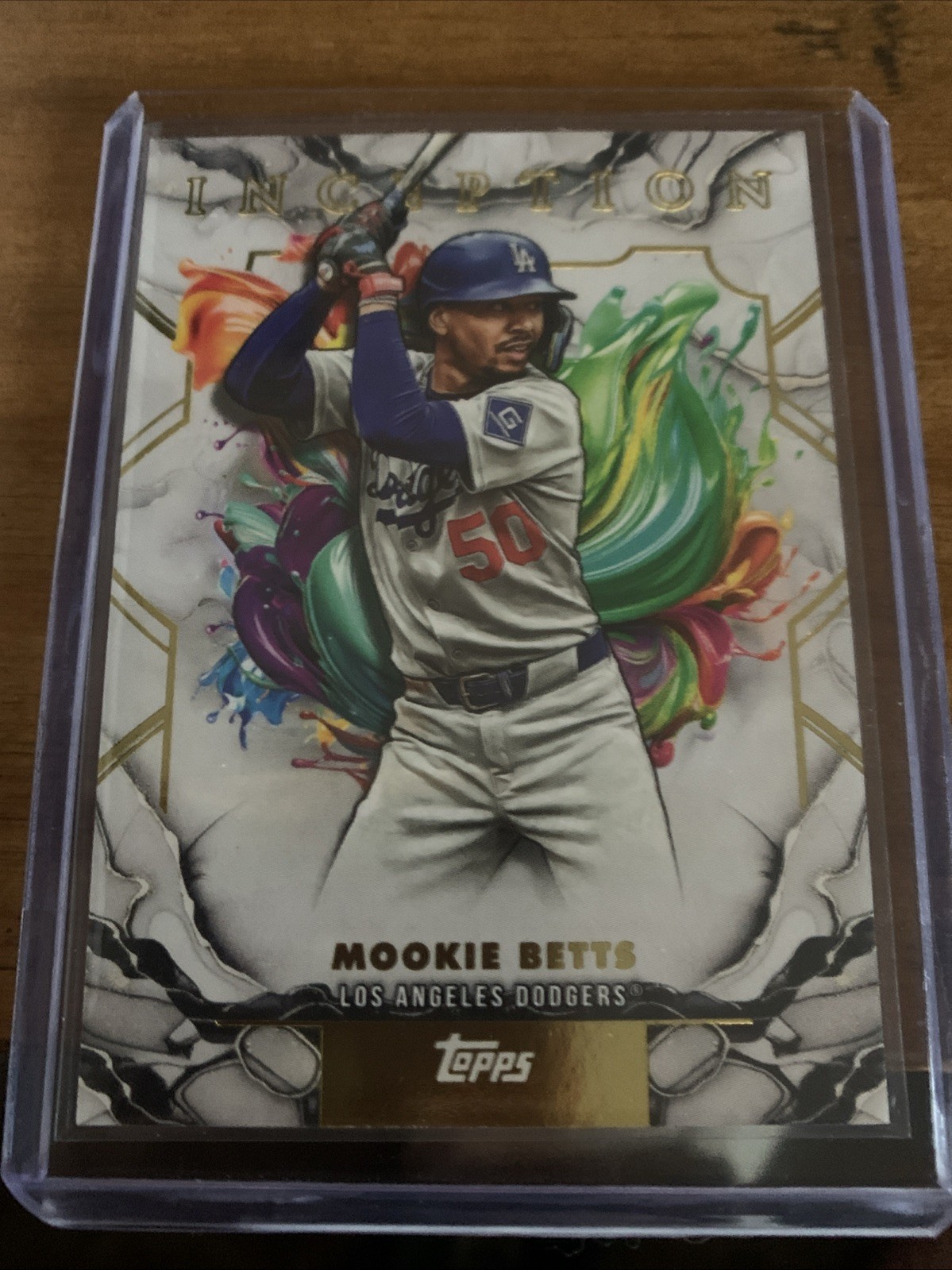 2025 Topps Inception Mookie Betts #37 Dodgers