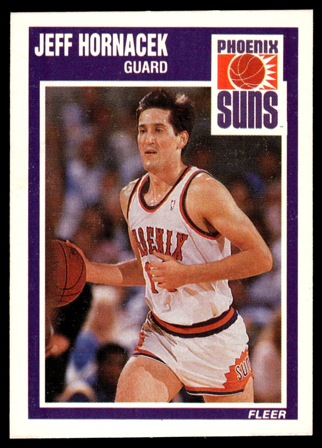 1989 Fleer #121 Jeff Hornacek
