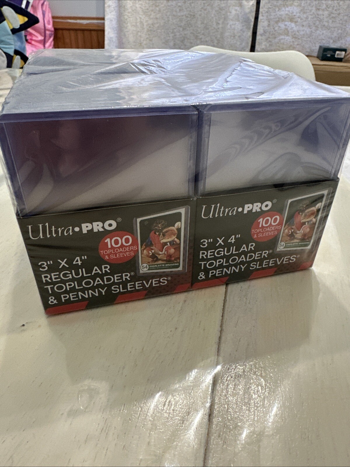 Ultra Pro 3″ x 4″ Toploader & Card Sleeve Bundle – Clear ,200 Count (83665)