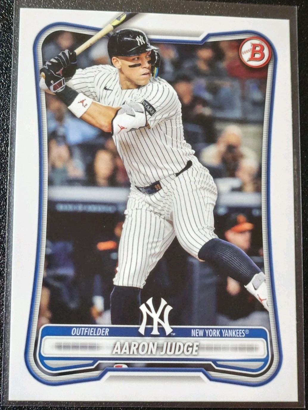 2026 Bowman Baseball #1 Aaron Judge Paper Base New York Yankees