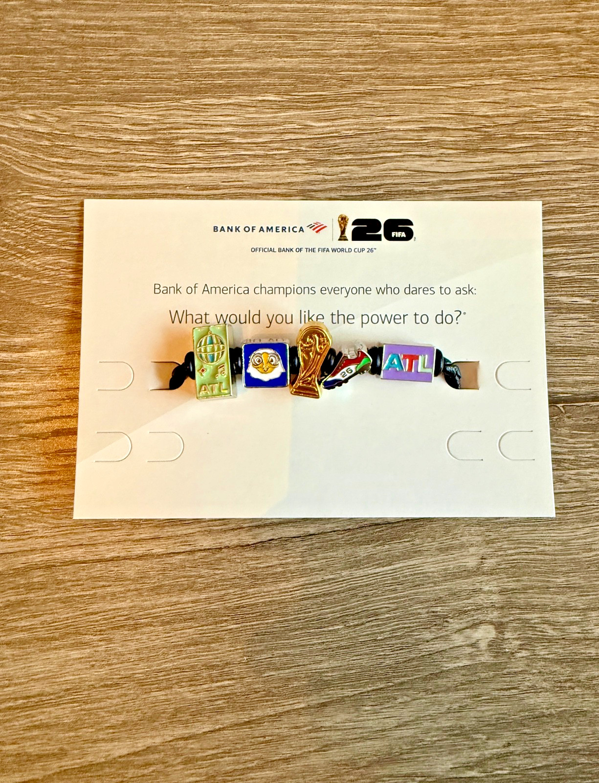Limited Edition – 2026 ATLANTA BofA FIFA World Cup Edition Bracelet