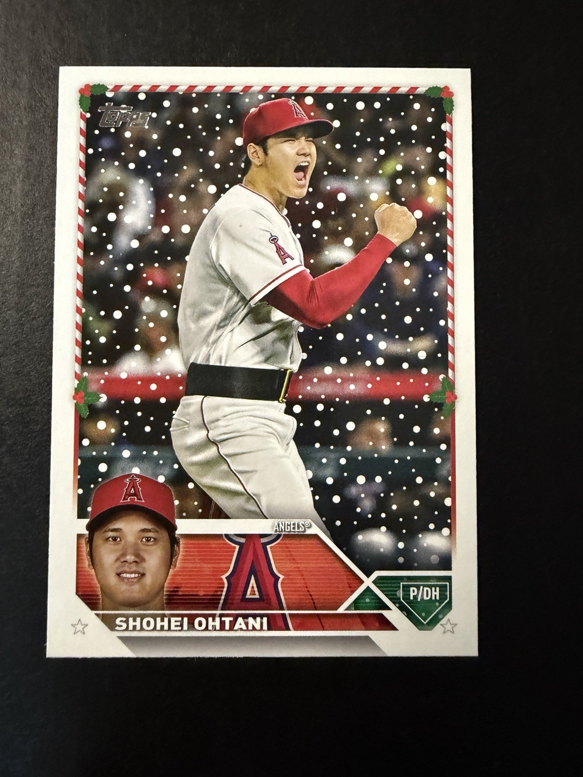 2023 Topps Holiday Shohei Ohtani Santa Belt Variation #H17 Angels