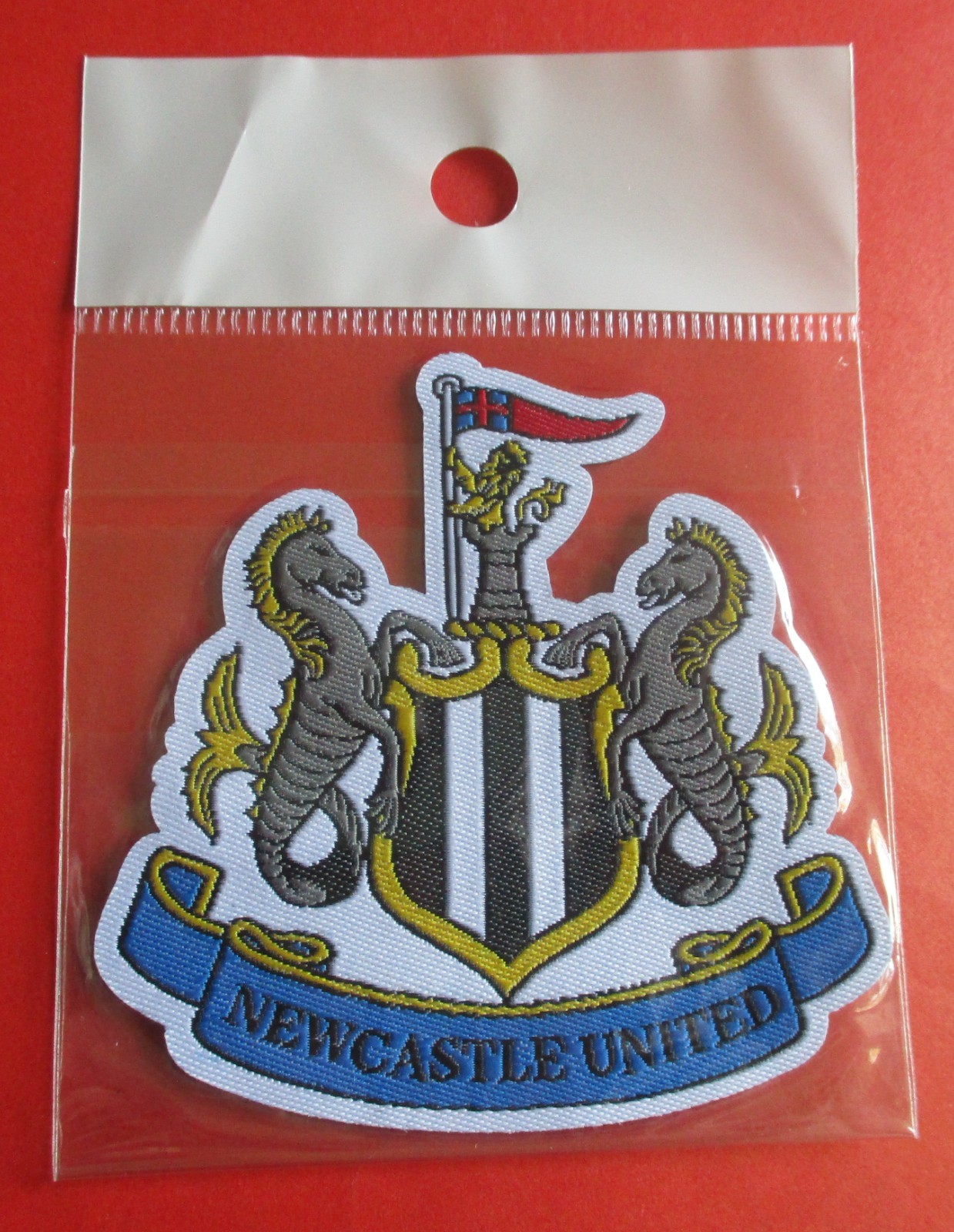 Newcastle United Football Club New Iron-On Soccer Patch 2½”