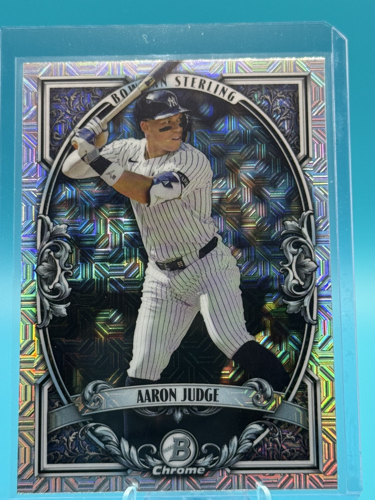 2026 Bowman Mega Box Aaron Judge #BST-4 Sterling Chrome Mojo Refractor Yankees
