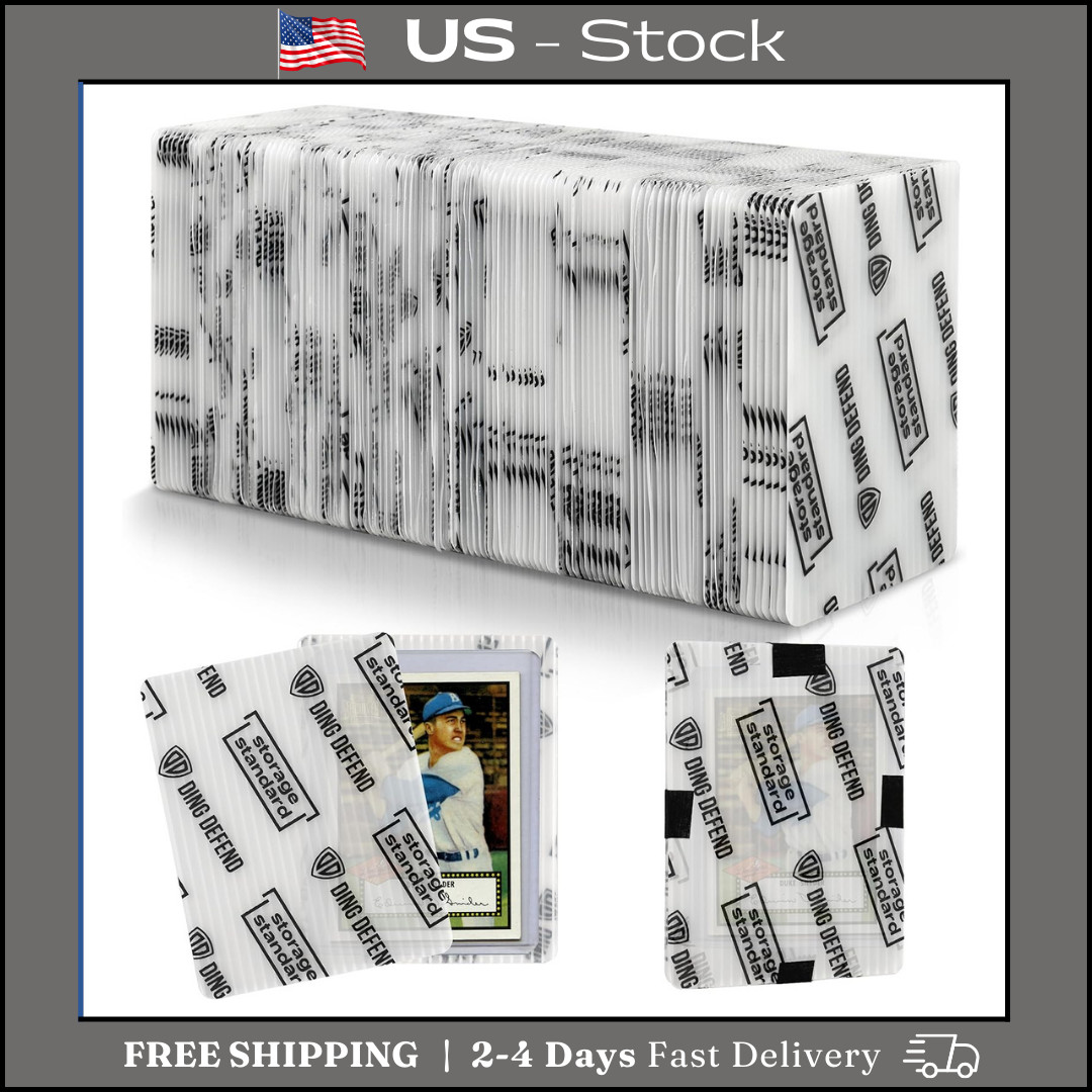 Trading Card Shipping Protectors 110 Pack 3.5” X 4.5” – Premium Ultra Strong