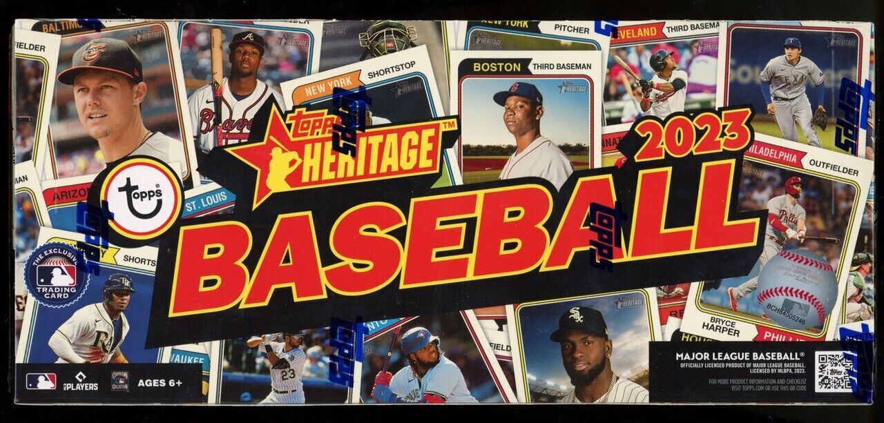 2023 Topps Heritage #1-200 – You Pick – Complete Your Set
